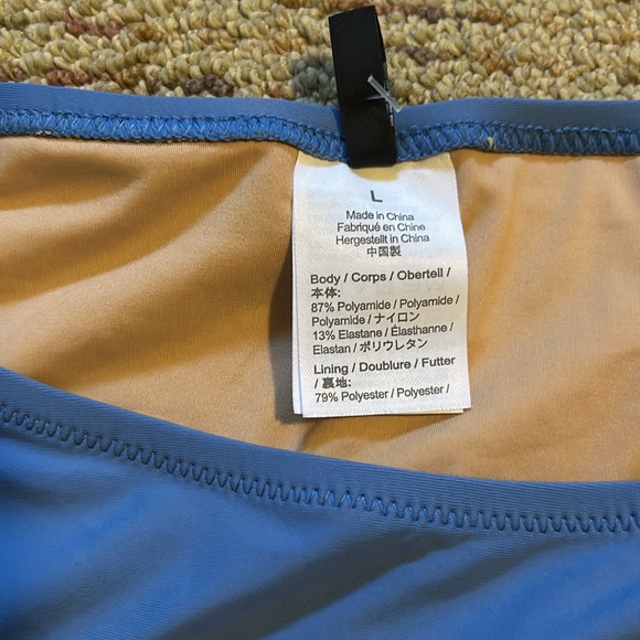 Women's 1989 high-leg bikini bottom sz L - Picture 3 of 10